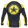 Rashguard TOP TEN MMA czarno-żółty